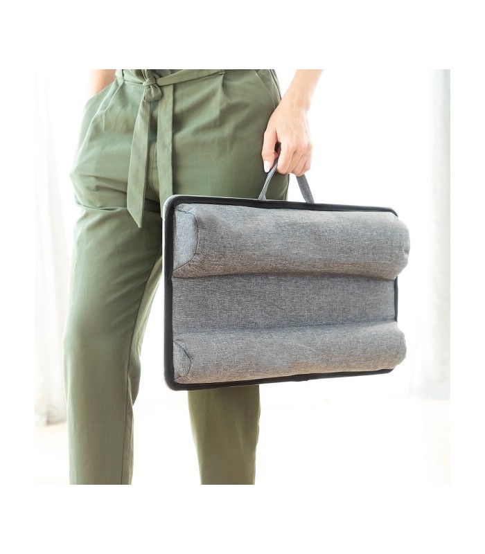 Bureau Portable avec Coussin XL et Tapis de Souris – Table d'Appoint pour Ordinateur