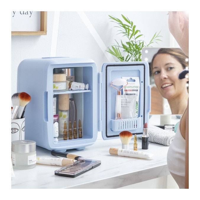 Mini réfrigérateur pour cosmétiques - Fraîcheur Soins Beauté