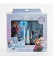 Coffret Agenda Frozen avec Cadenas + Accessoires Magiques (Stickers, Stylo, Gomme, Paillettes)
