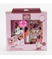 Coffret Agenda Minnie Mousse avec Cadenas + Accessoires Magiques (Stickers, Stylo, Colle, Paillettes)