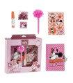 Coffret Agenda Minnie Mousse avec Cadenas + Accessoires Magiques (Stickers, Stylo, Colle, Paillettes)