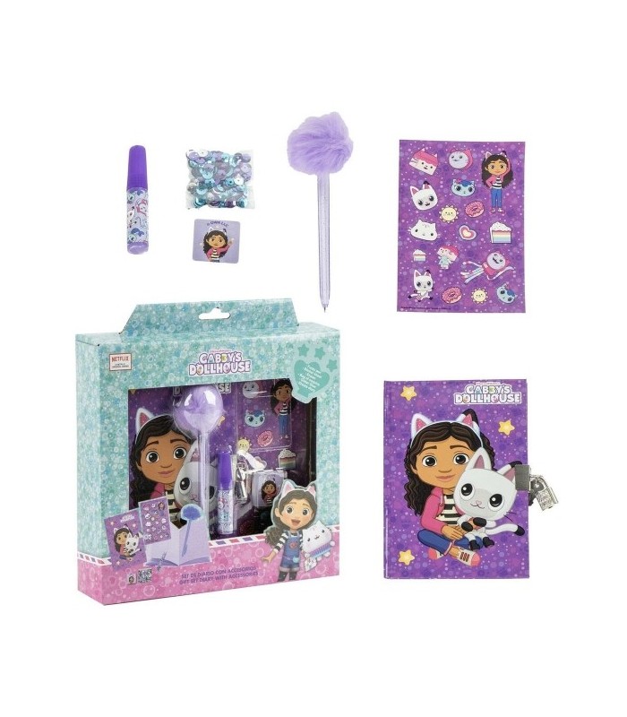 copy of Coffret Agenda Frozen avec Cadenas + Accessoires Magiques (Stickers, Stylo, Gomme, Paillettes)