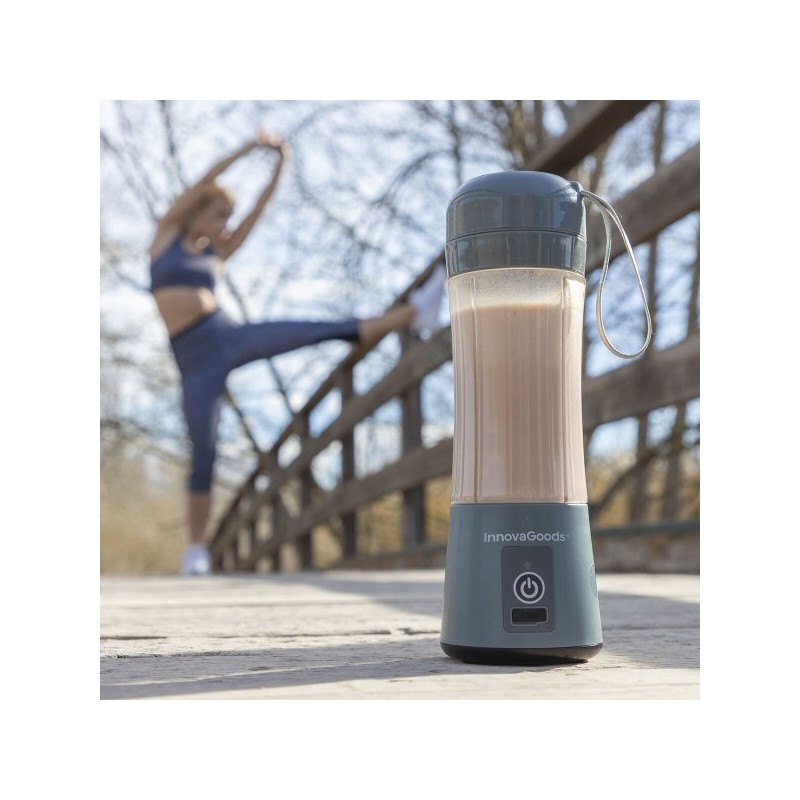 Mini Blender Portable – Rechargeable par USB, Idéal pour Smoothies, Shakes et Boissons Detox