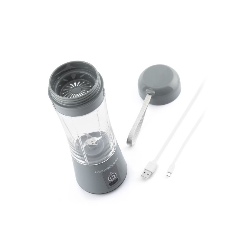 Mini Blender Portable – Rechargeable par USB, Idéal pour Smoothies, Shakes et Boissons Detox