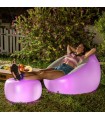 Fauteuil Gonflable LED Extérieur