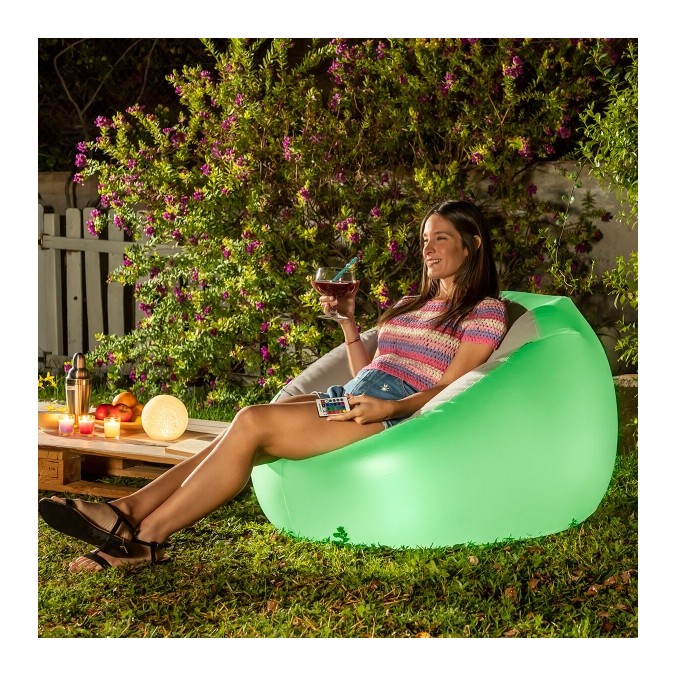 Fauteuil Gonflable LED Extérieur
