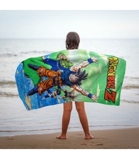 Serviette de Plage Dragon Ball Z – Coton Doux 70x140 cm