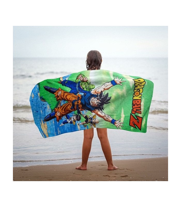 Serviette de Plage Dragon Ball Z – Coton Doux 70x140 cm
