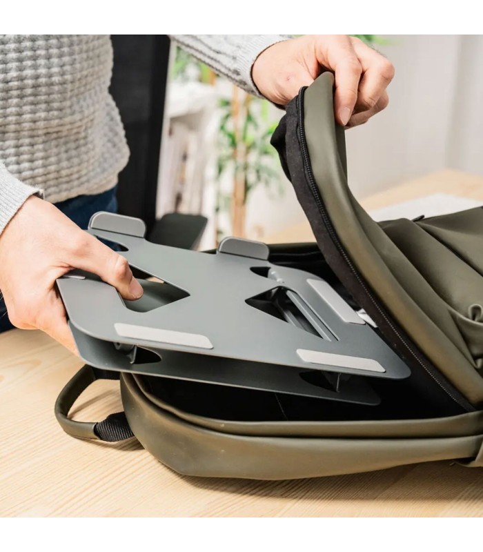 Support PC portable pliable & réglable | Ergonomique ventilé