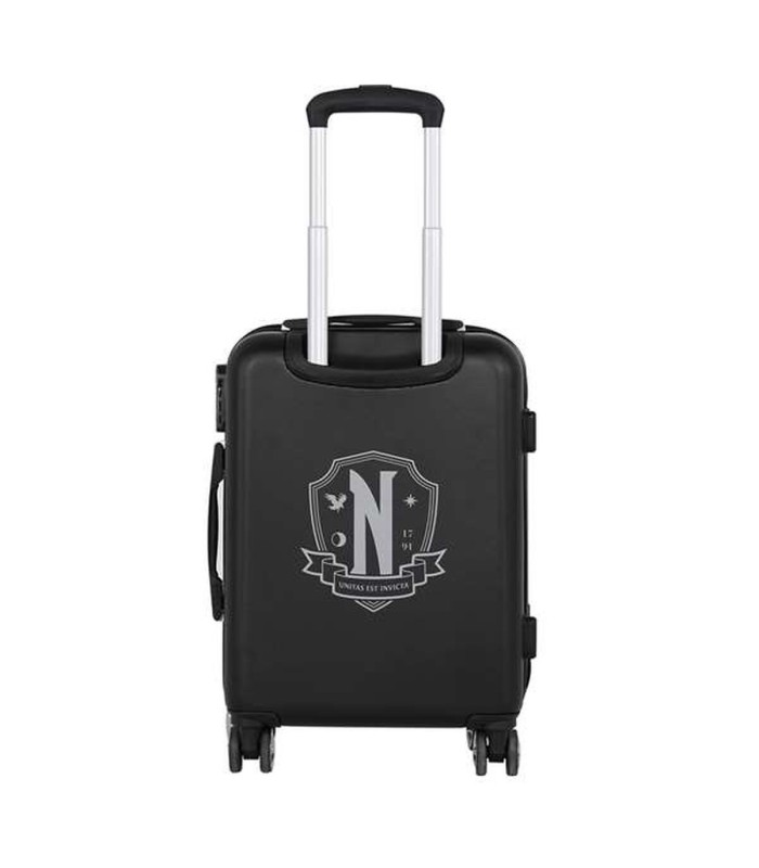 Valise cabine Wednesday Addams Mercredi Noir 55x38x20 cm