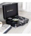 Victrola Journey noir | platine vinyle valise, finition noire