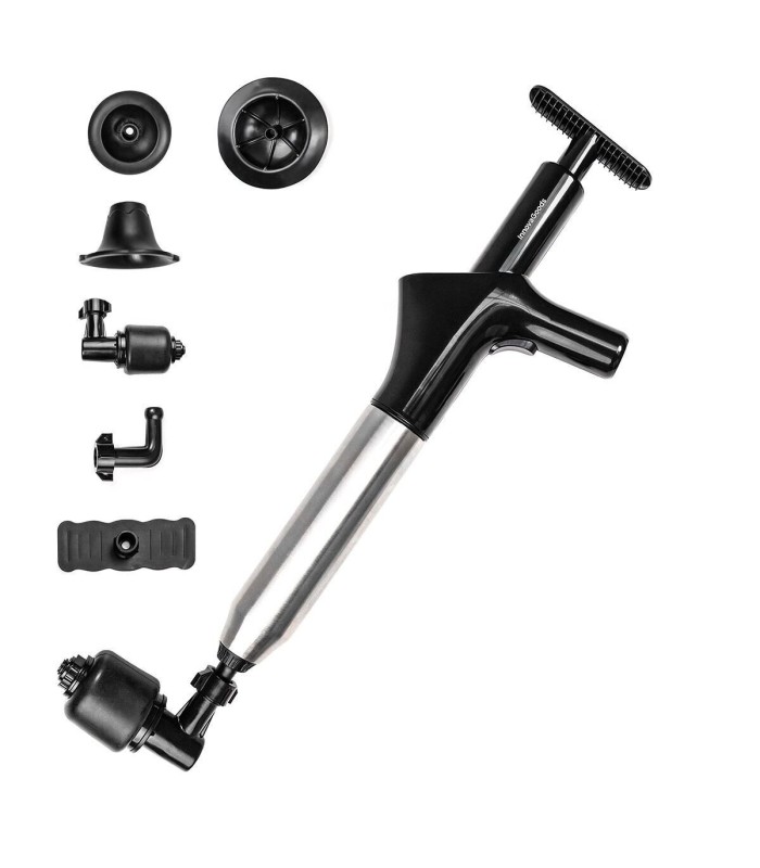 Déboucheur WC à air haute pression Jetpro noir