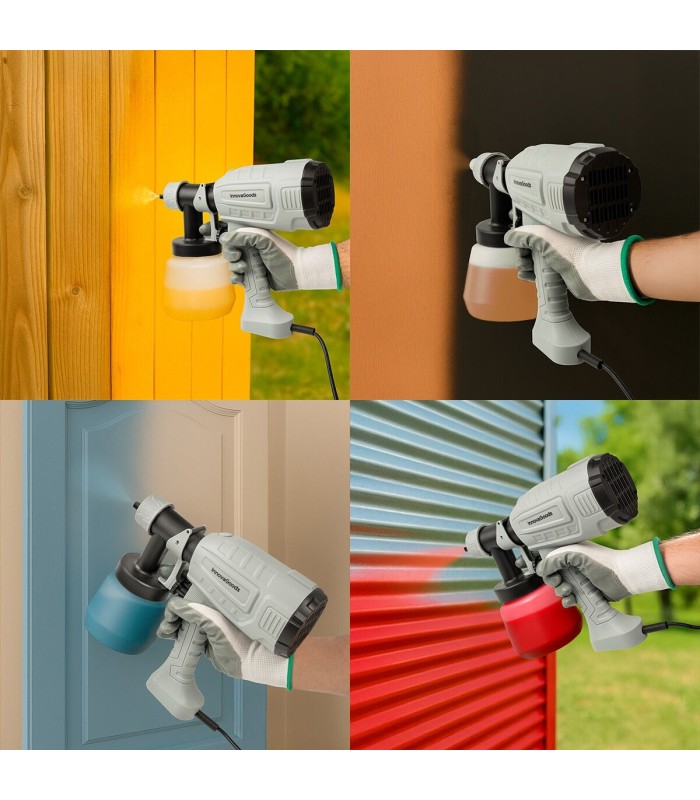 Pistolet à peinture 🎨 - Spraint HVLP 500 W, finition nette