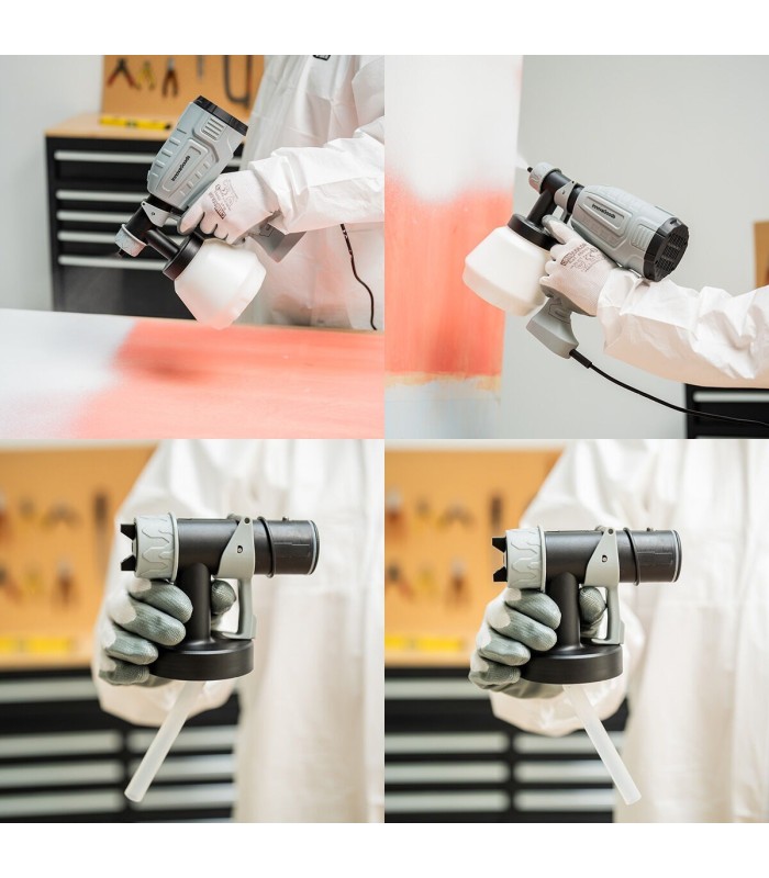 Pistolet à peinture 🎨 - Spraint HVLP 500 W, finition nette