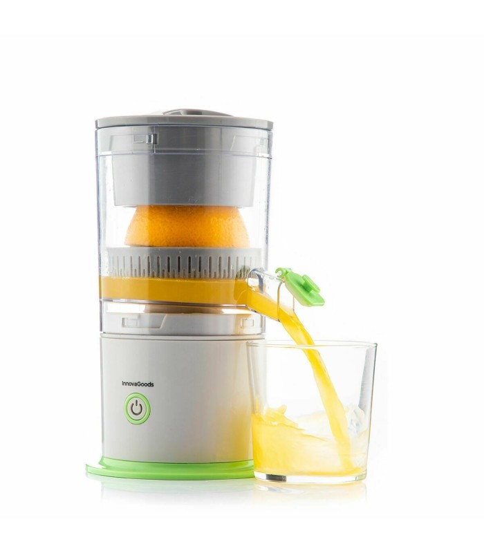 Juisso vert/gris – presse-agrumes rechargeable InnovaGoods