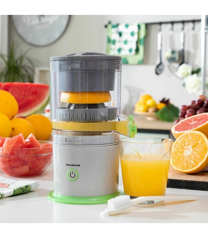 Juisso vert/gris – presse-agrumes rechargeable InnovaGoods