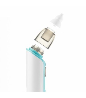 Nizi, blanc/bleu – aspirateur nasal rechargeable, InnovaGoods