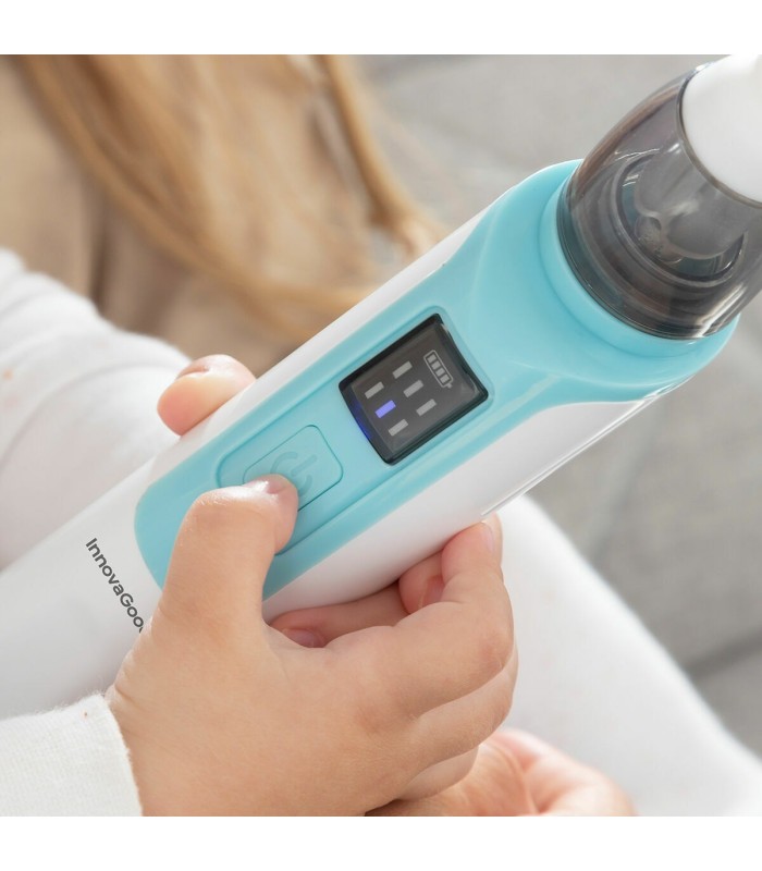 Nizi, blanc/bleu – aspirateur nasal rechargeable, InnovaGoods