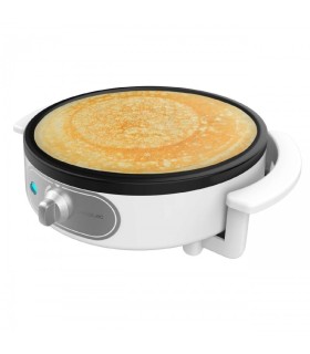 Crêpière Cecotec NA – blanc/noir, électrique (prise EU)
