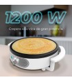 Crêpière Cecotec NA – blanc/noir, électrique (prise EU)