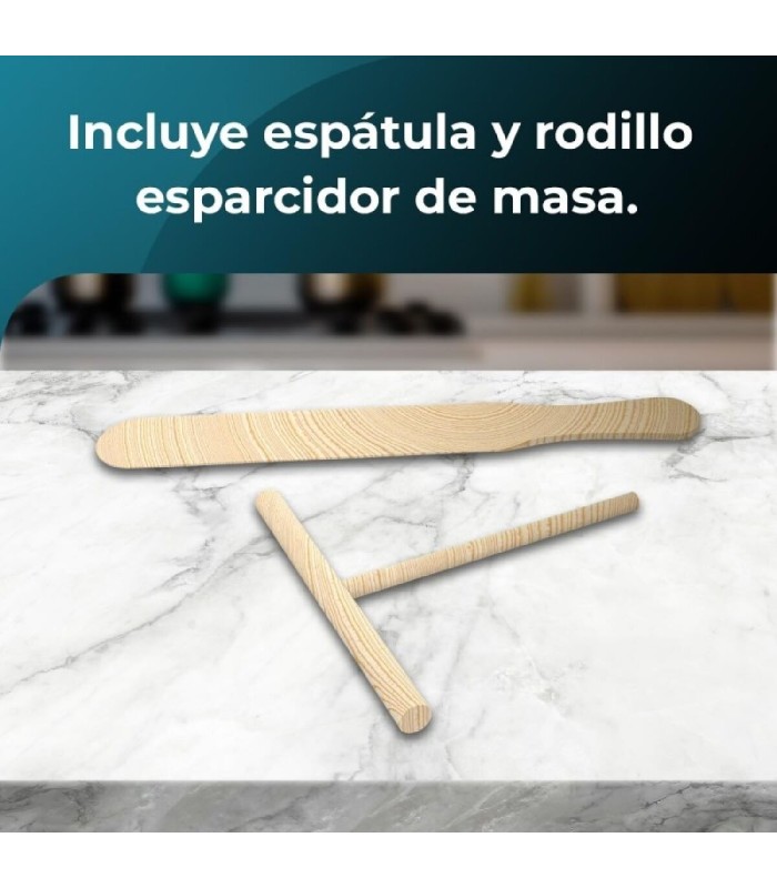 Crêpière Cecotec NA – blanc/noir, électrique (prise EU)