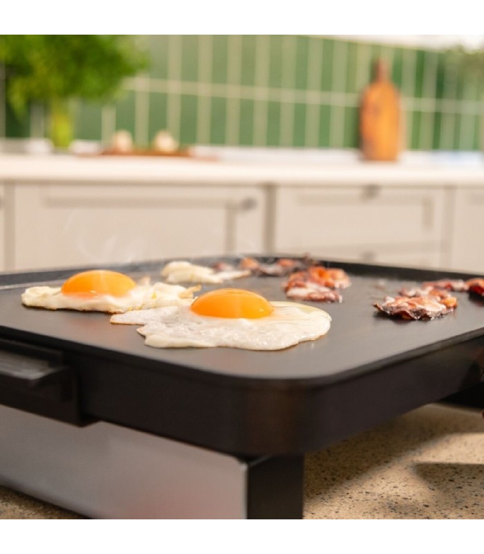 Grill électrique noir Cecotec – 1800 W, à brancher, prise EU