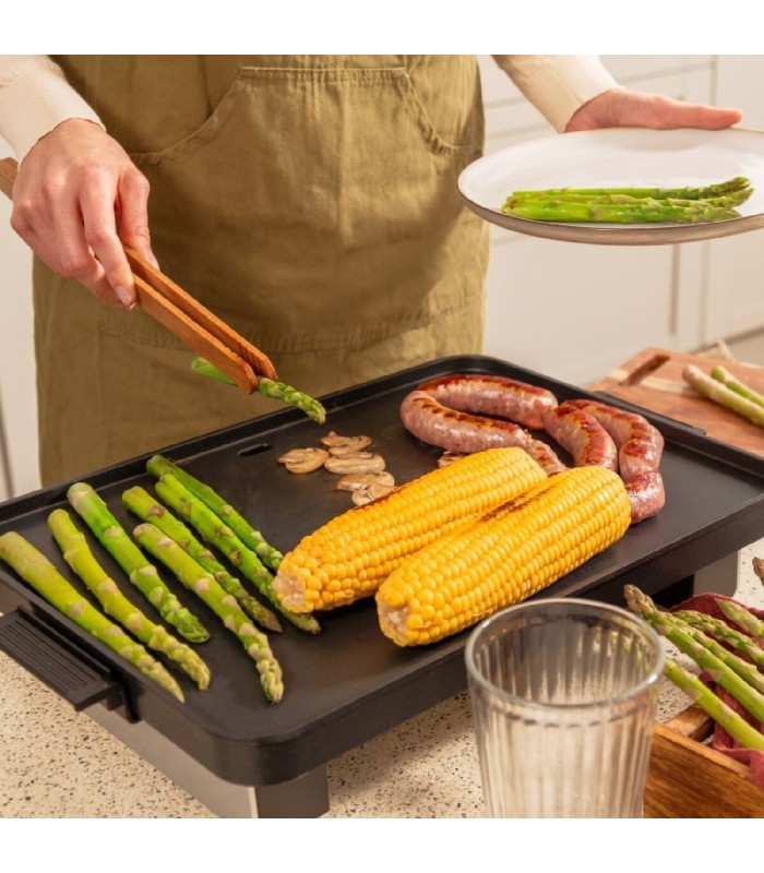 Grill électrique noir Cecotec – 1800 W, à brancher, prise EU