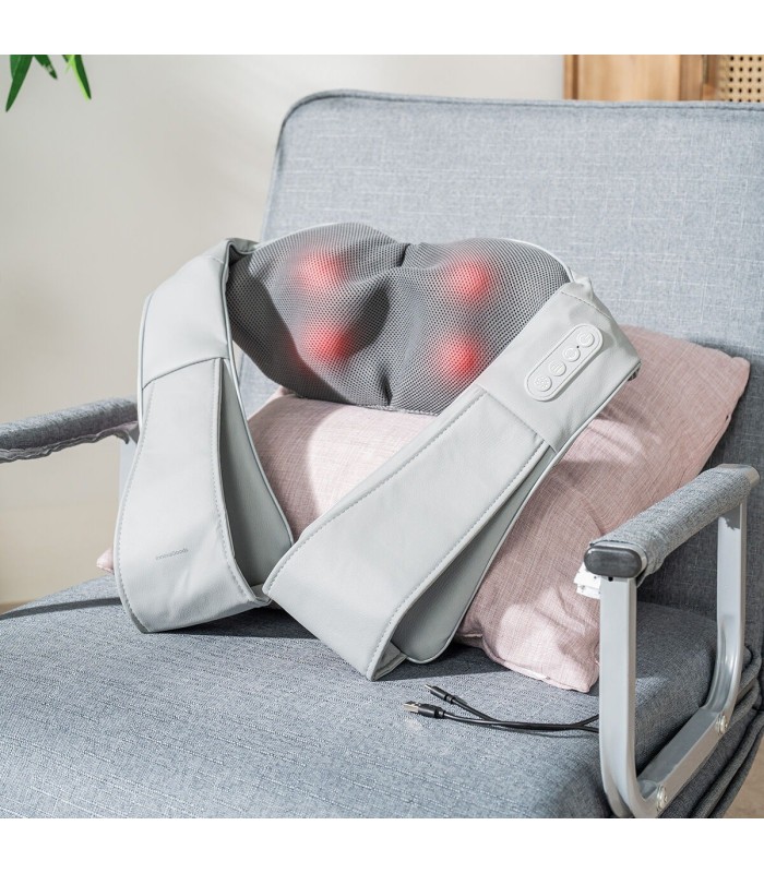 Masseur shiatsu rechargeable Pro Massatsu – gris – InnovaGoods