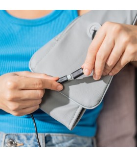 Masseur shiatsu rechargeable Pro Massatsu gris