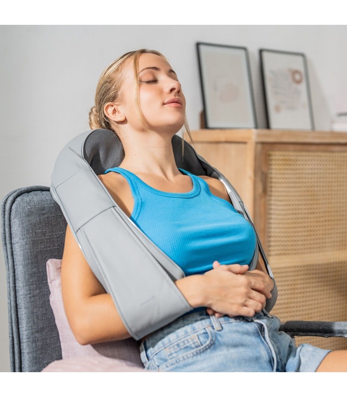 Masseur Shiatsu Rechargeable 💆‍♀️ | chauffant 3 vitesses