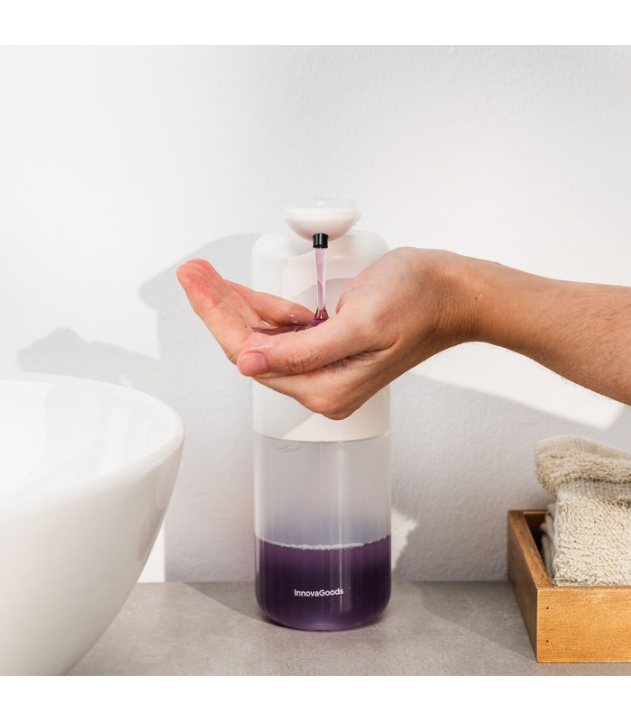 Bitesap – distributeur savon blanc/transparent | InnovaGoods