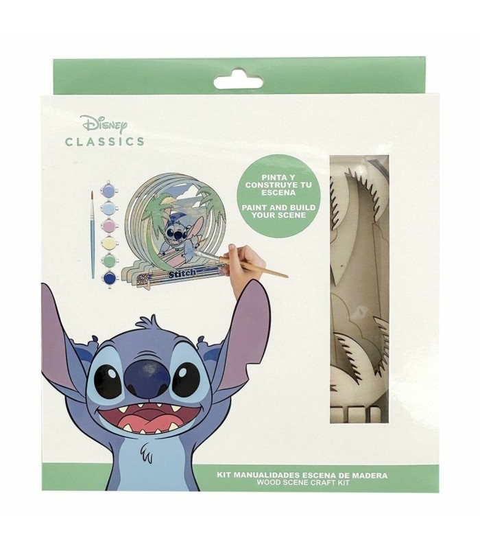 Kit activités manuelles Stitch Disney – bois, multicouleur