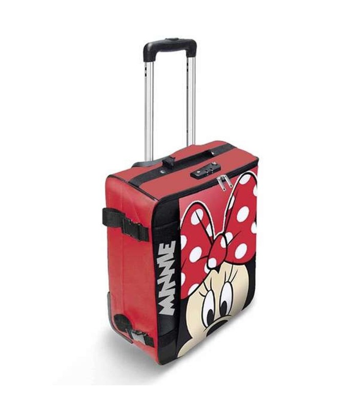 Valise cabine Minnie Mouse – rouge | Disney, trolley 55 cm