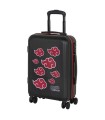 Valise cabine Naruto – noir – ABS rigide, 4 roues 360°, 55 cm
