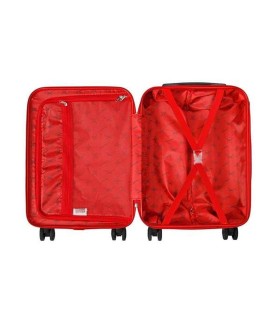 Valise cabine Naruto – noir – ABS rigide, 4 roues 360°, 55 cm