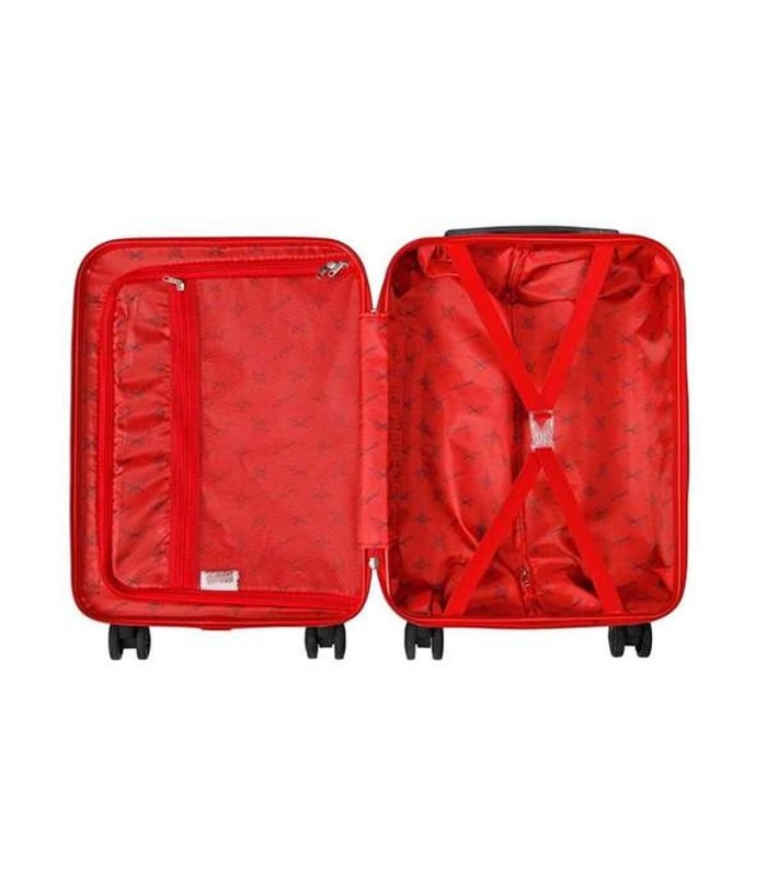 Valise cabine Naruto – noir – ABS rigide, 4 roues 360°, 55 cm