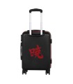 Valise cabine Naruto – noir – ABS rigide, 4 roues 360°, 55 cm