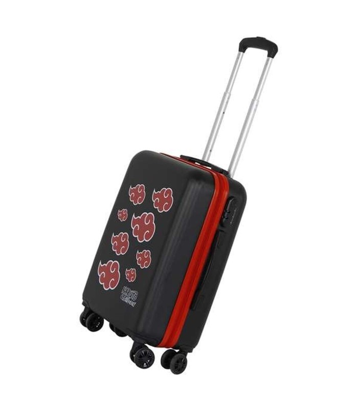 Valise cabine Naruto – noir – ABS rigide, 4 roues 360°, 55 cm