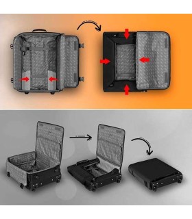 Valise cabine Mickey Mouse – noir, Disney | format 55 cm