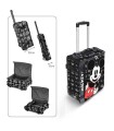 Valise cabine Mickey Mouse – noir, Disney | format 55 cm