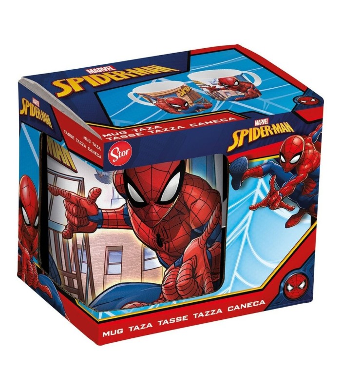 Mug Spider-Man Great power – bleu/rouge, céramique 350 ml