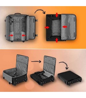 Valise cabine Dragon Ball – orange, 55 cm, trolley adulte