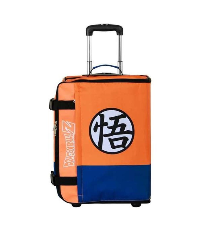 Valise cabine Dragon Ball – jaune, 55 cm, trolley adulte