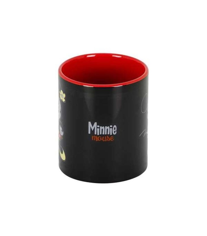 Tasse mug Minnie Mouse 🎁 – noir rose céramique | best-seller