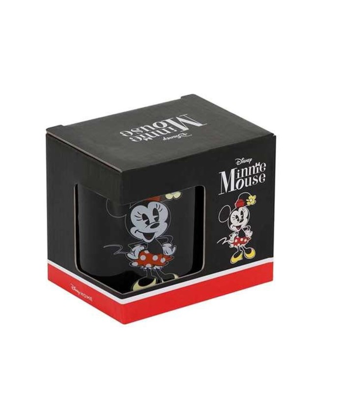 Tasse mug Minnie Mouse 🎁 – noir rose céramique | best-seller