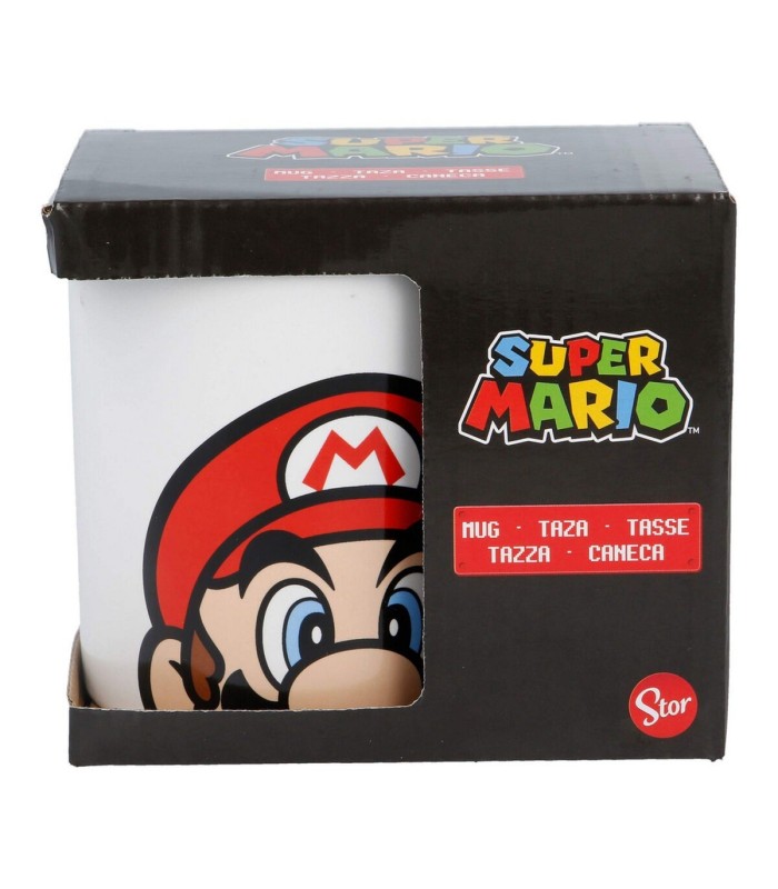 Tasse mug Super Mario – blanc, céramique, 350 ml