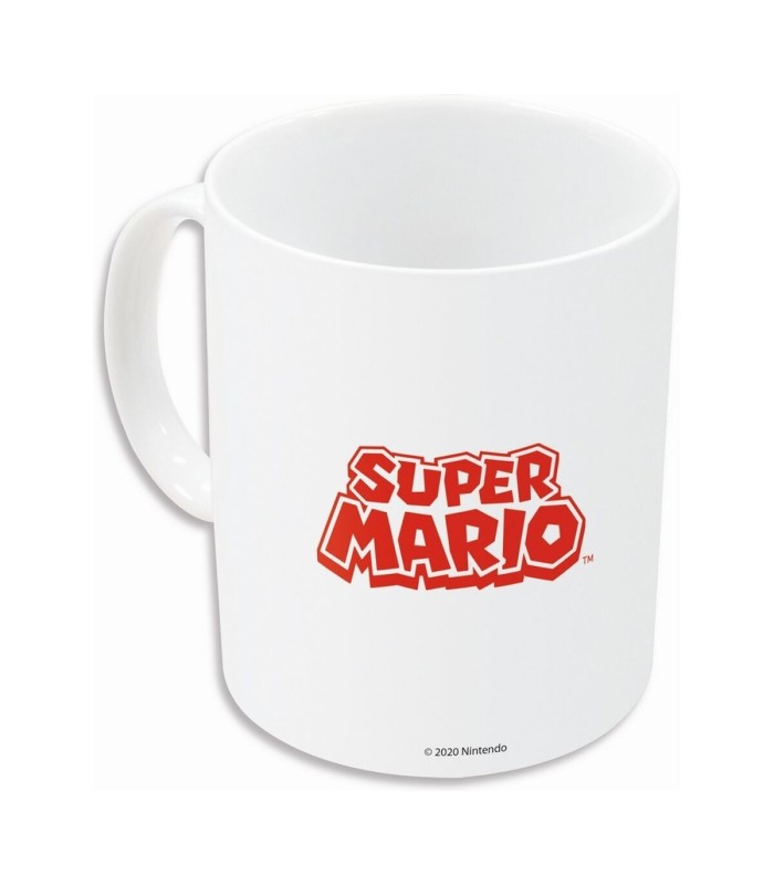 Tasse mug Super Mario – blanc, céramique, 350 ml