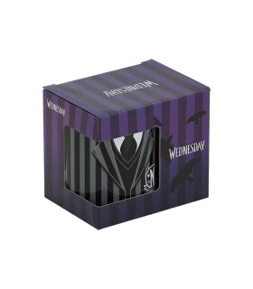 Mug Wednesday noir 🖤 | style gothique, cadeau durable