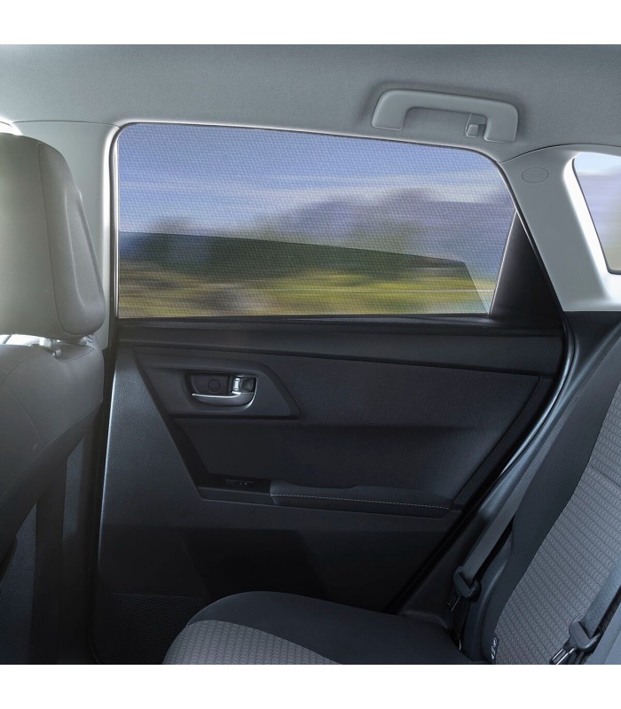 Parasol voiture UVlock noir – InnovaGoods pack 2 unités