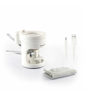 Coupe-ongles LED avec loupe et lime